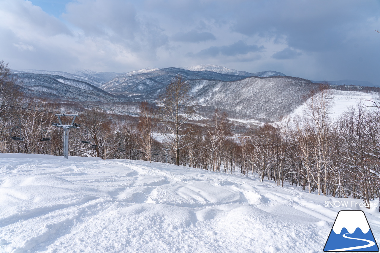 増毛町営暑寒別岳スキー場｜なんと、現在の積雪は、驚異の「280cm」！豪雪当たり年の暑寒別岳スキー場、最高です。